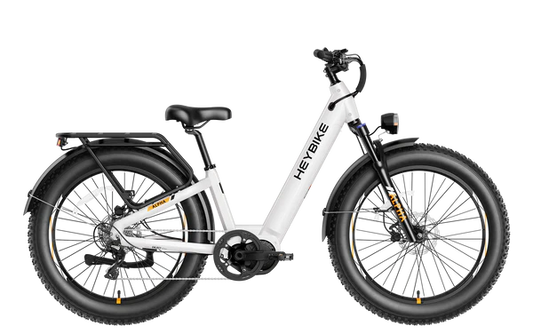 Heybike ALPHA – Powerful 500W Mid-Drive Fat Tire Electric Bike (UL Certified)